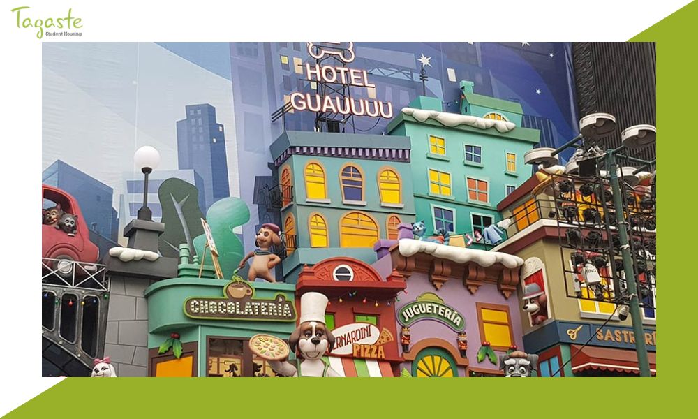 imagen de cortylandia en madrid en navidad