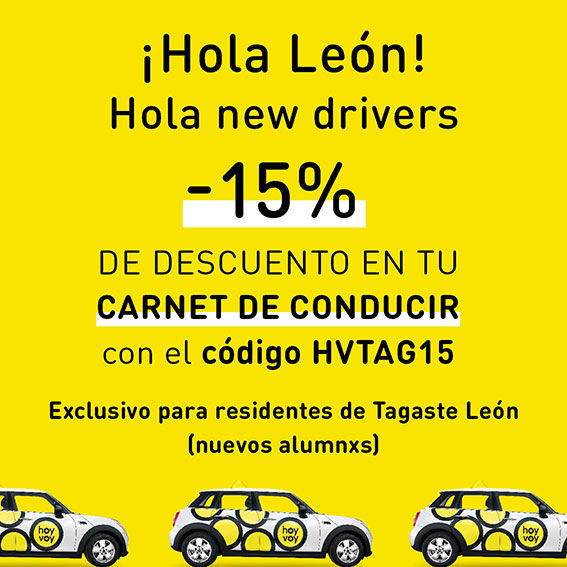 Descuento autoescuela Hoy-voy