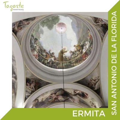 cúpula de la ermita de san Antonio de la florida en Madrid