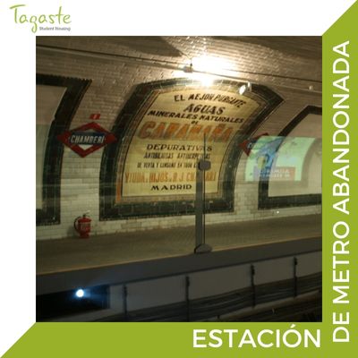 imagen de la estación abandonada de chamberí en madrid, uno de los rincones ocultos a descubrir y visitar