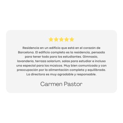 opinión de estudiante sobre tagaste barcelona